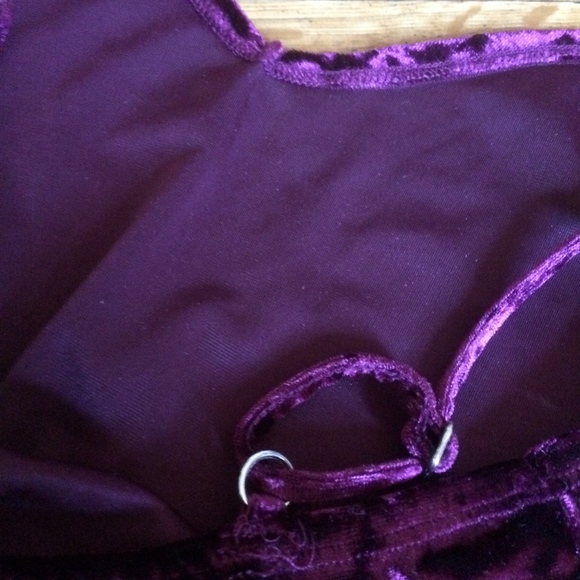 Hollister Purple Crushed Velvet Tank Top - Picture 6 of 6
